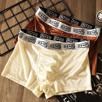 Cooling Touch Lightweight Silk Boxer Brief (Set of 03)